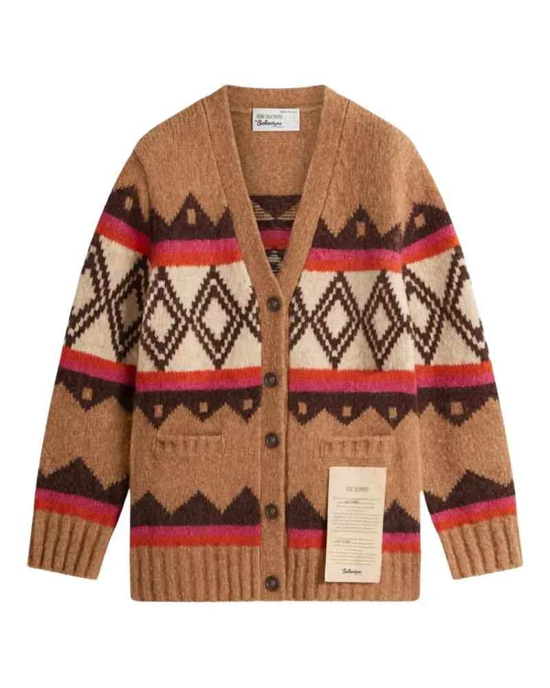 Ballantyne Raw Diamond cardigan - Braun Braun
