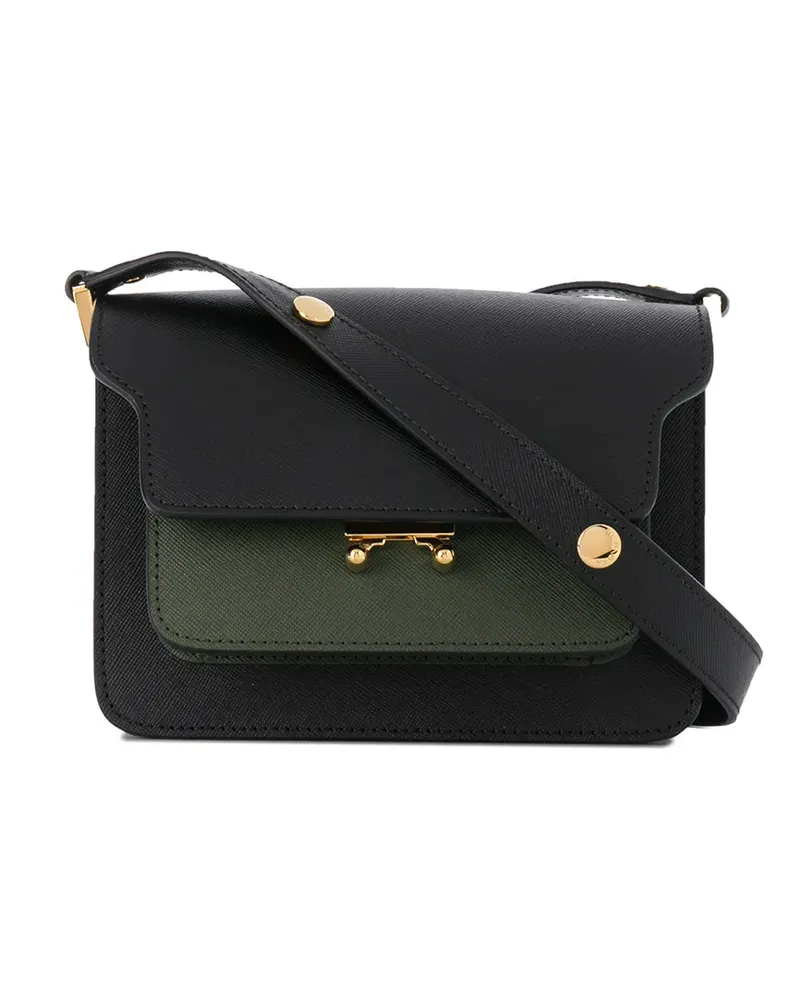 Marni Schultertasche mit Henkel - Schwarz Schwarz