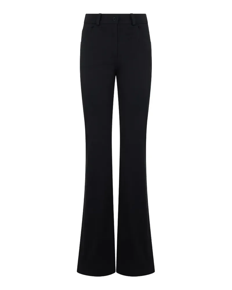 Alberta Ferretti flared trousers - Schwarz Schwarz