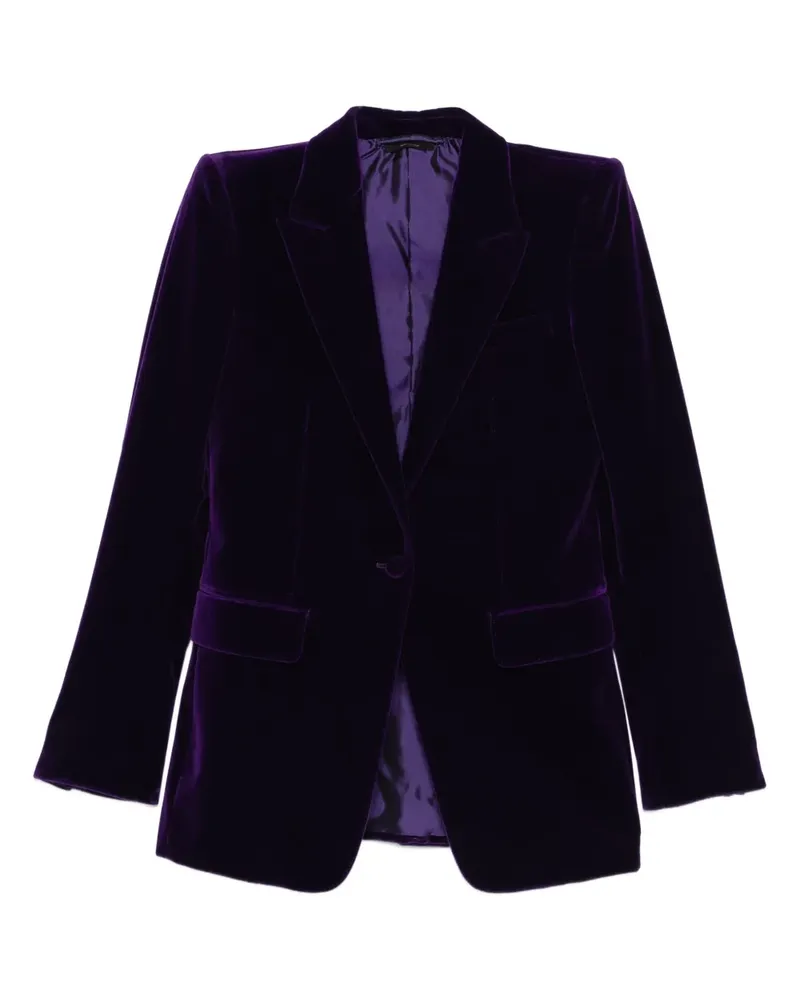 Tom Ford Einreihiger Blazer - Violett Violett