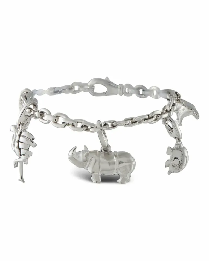 Cartier Armband mit Tieranhänger - Silber Silber