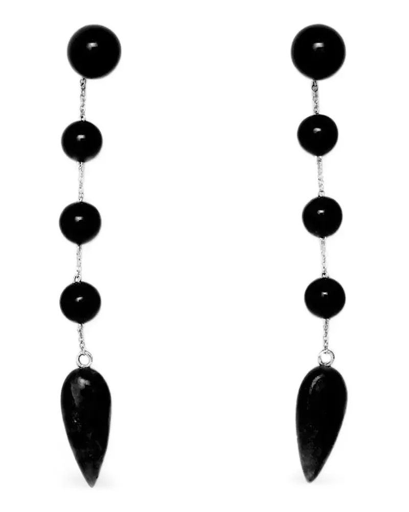 Sophie Buhai beaded drop earrings - Schwarz Schwarz