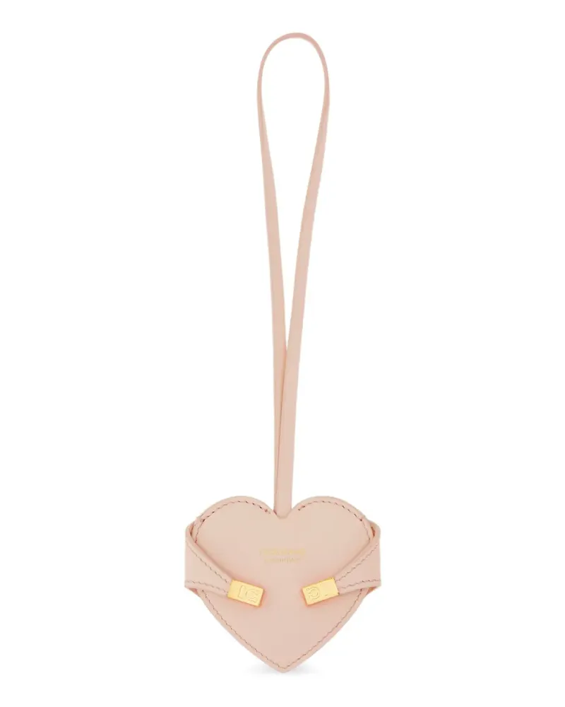 Ferragamo Hug heart mirror charm - Rosa Rosa