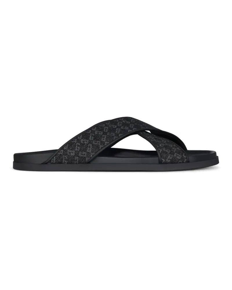 Givenchy crossed-strap sandals - Schwarz Schwarz