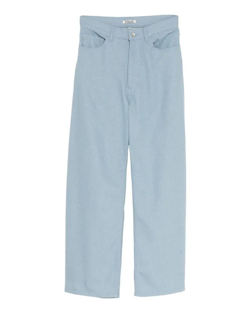 AURALEE Jeans mit geradem Bein - Blau Blau
