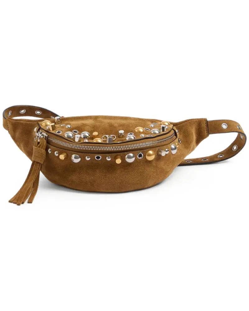 Valentino Garavani Nellcôte suede belt bag - Braun Braun