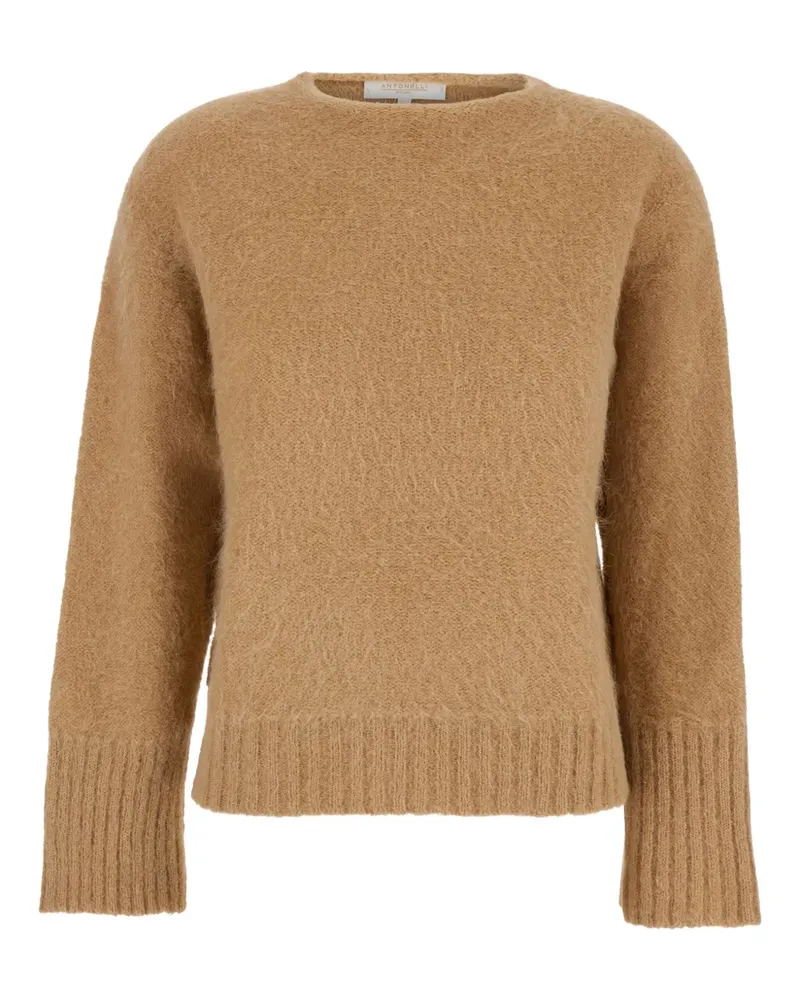 Antonelli Firenze ribbed-cuff jumper - Braun Braun