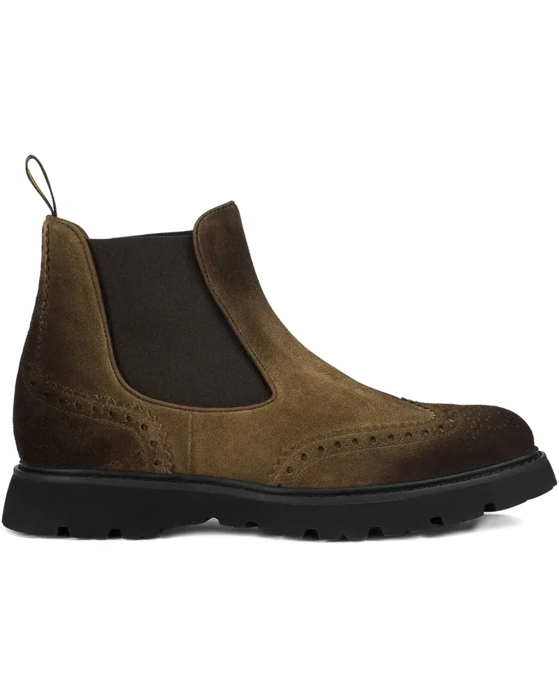 Doucal´s Chelsea-Boots aus Wildleder - Braun Braun