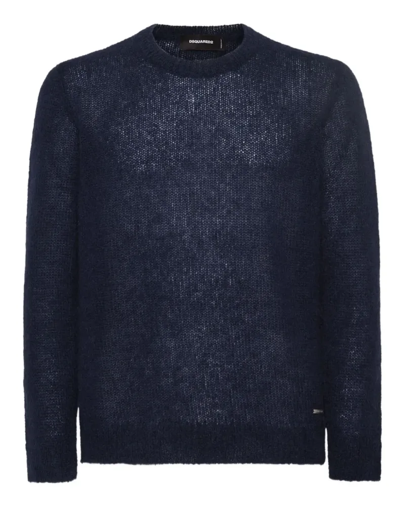 Dsquared2 Gestrickter Pullover - Blau Blau
