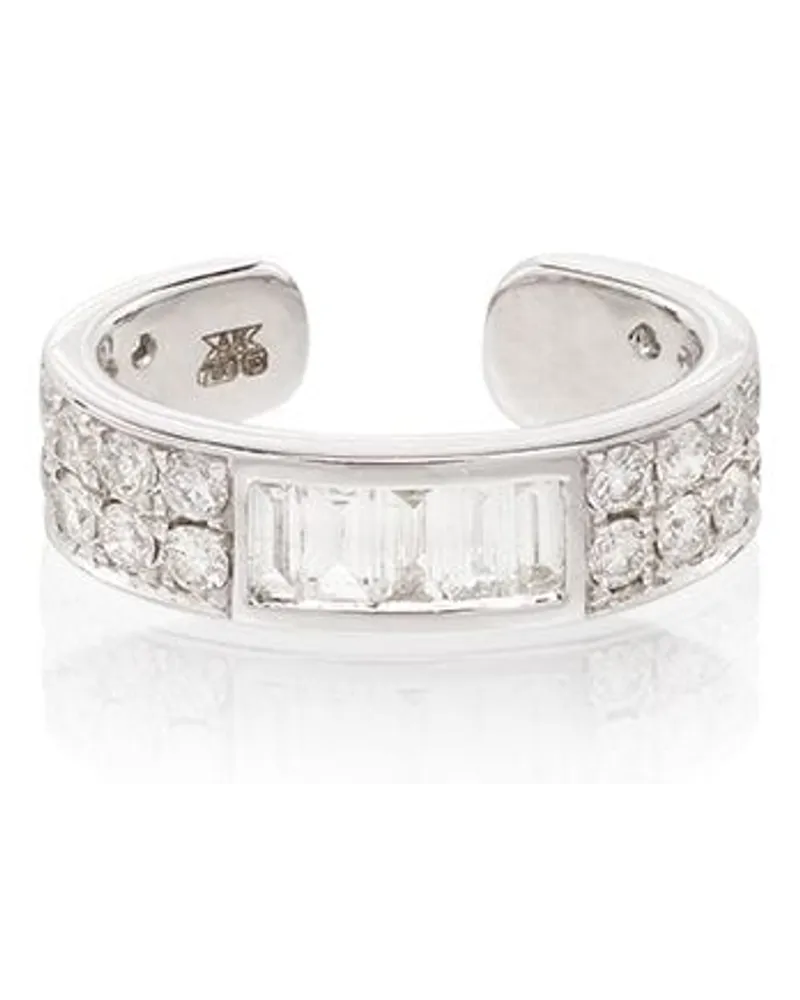 ANITA KO 18kt Ear Cuff aus Weißgold Silber