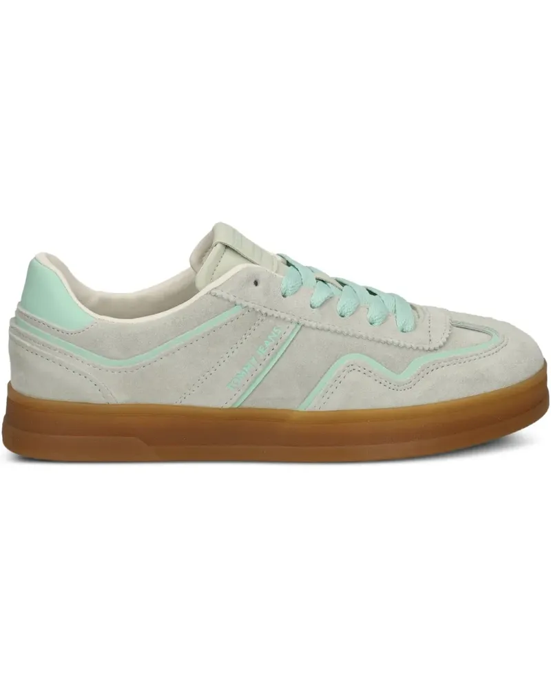 Tommy Hilfiger Sneakers aus Wildleder - Grau Grau