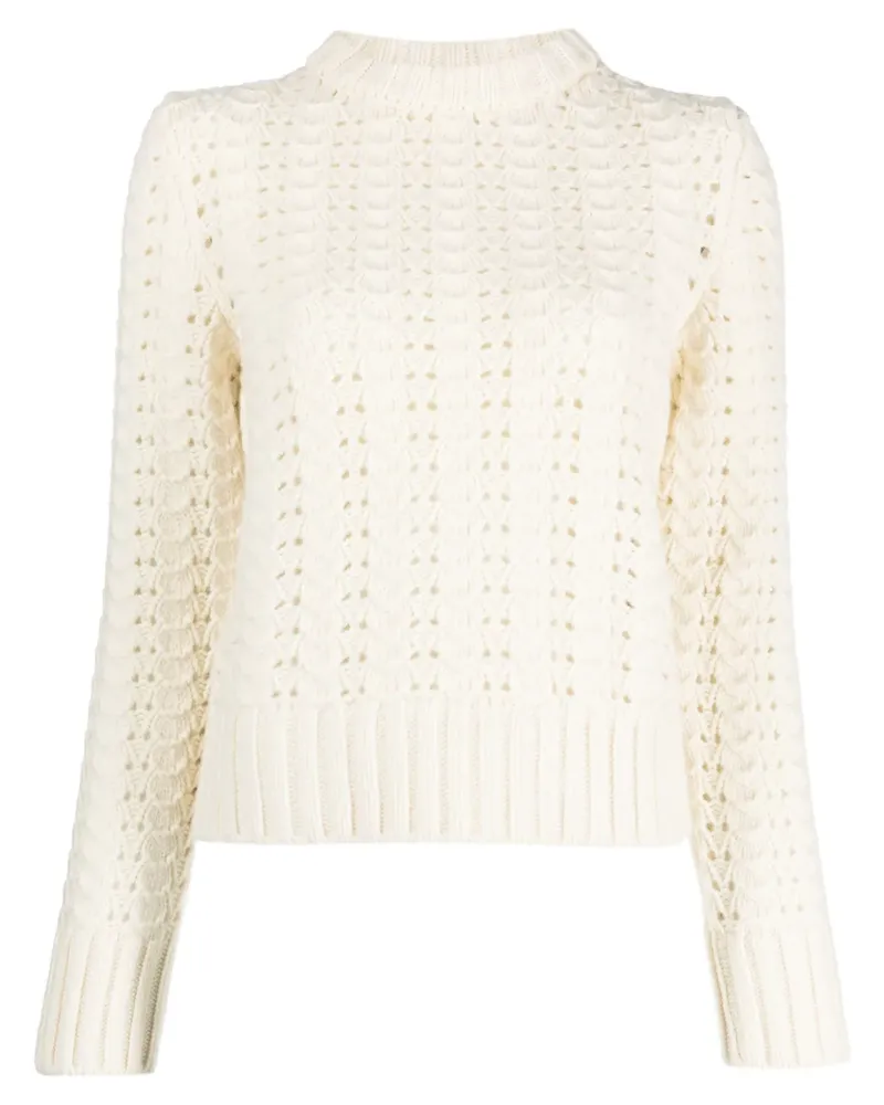 ASPESI Pullover mit rundem Ausschnitt - Nude Nude