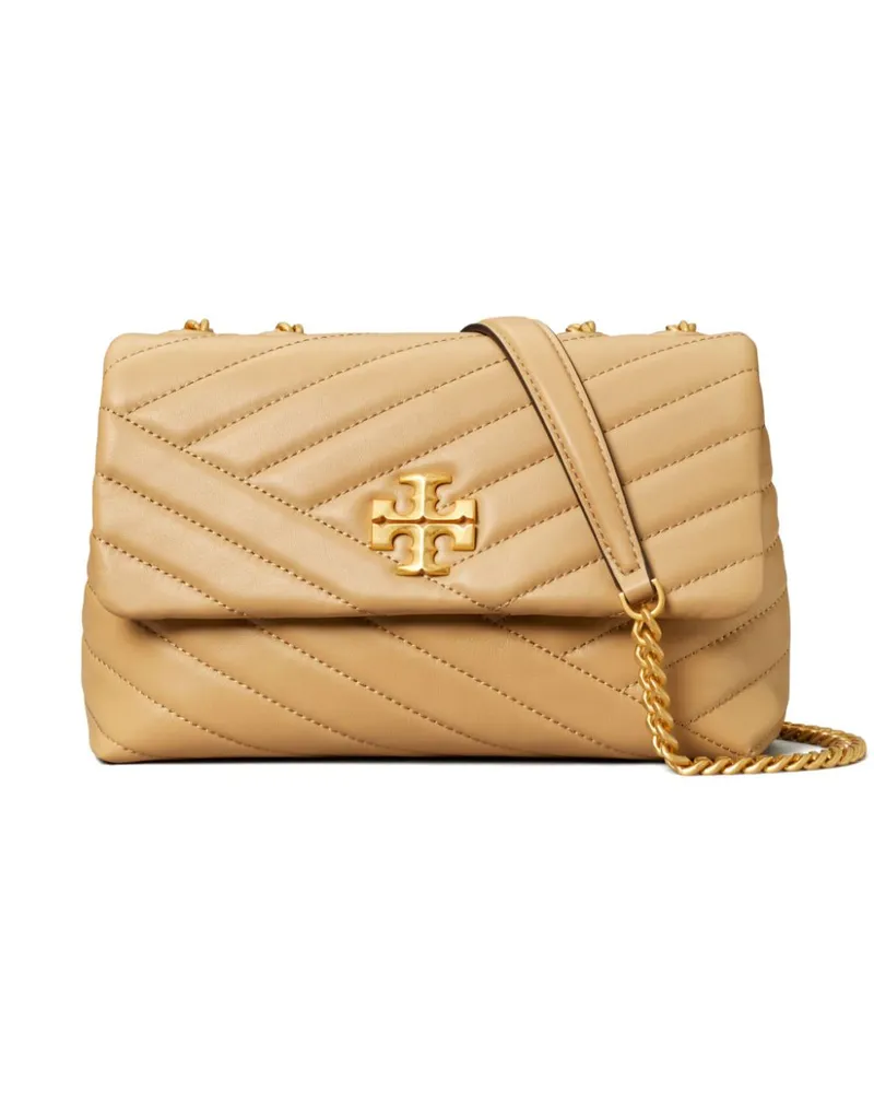 Tory Burch Kleine Kira Chevron Schultertasche - Gelb Gelb
