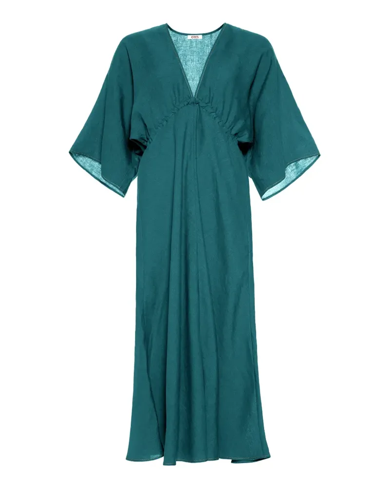 Eres Brillance Maxikleid mit V-Ausschnitt - Grün Grün