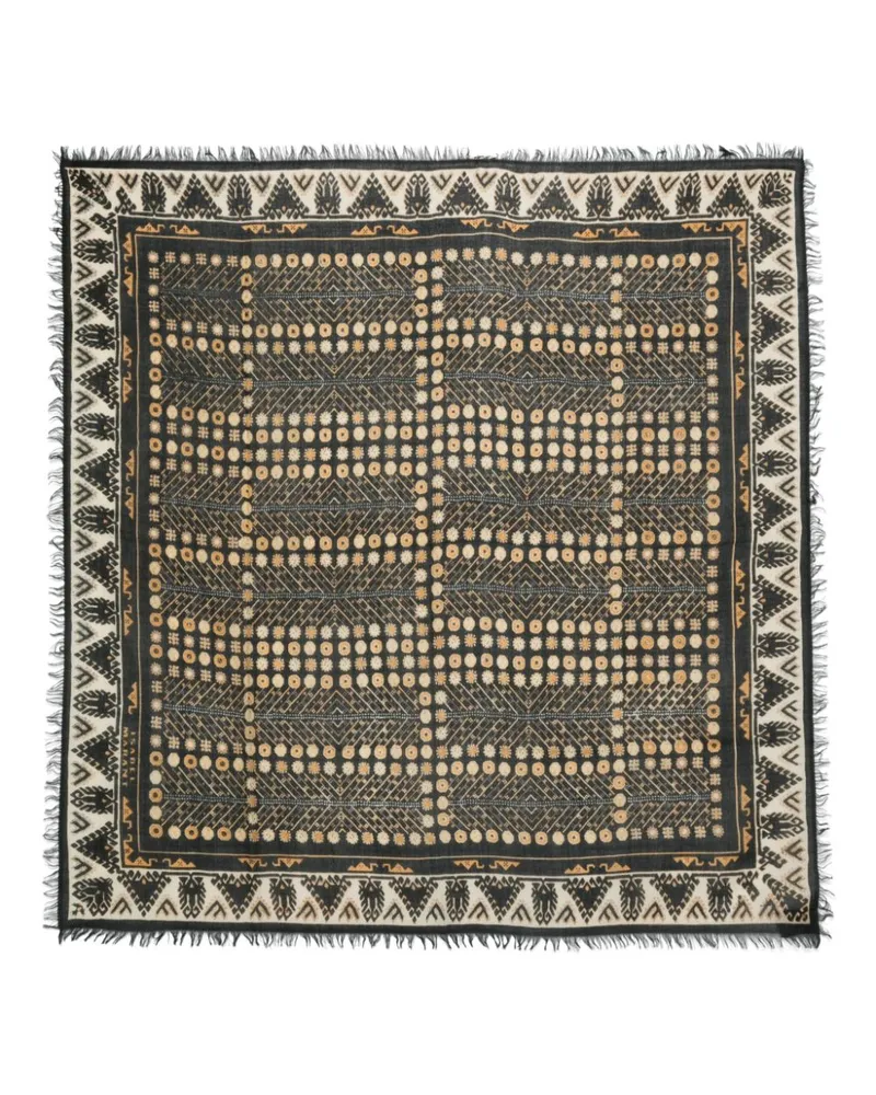 Isabel Marant Alecia Schal - Schwarz Schwarz