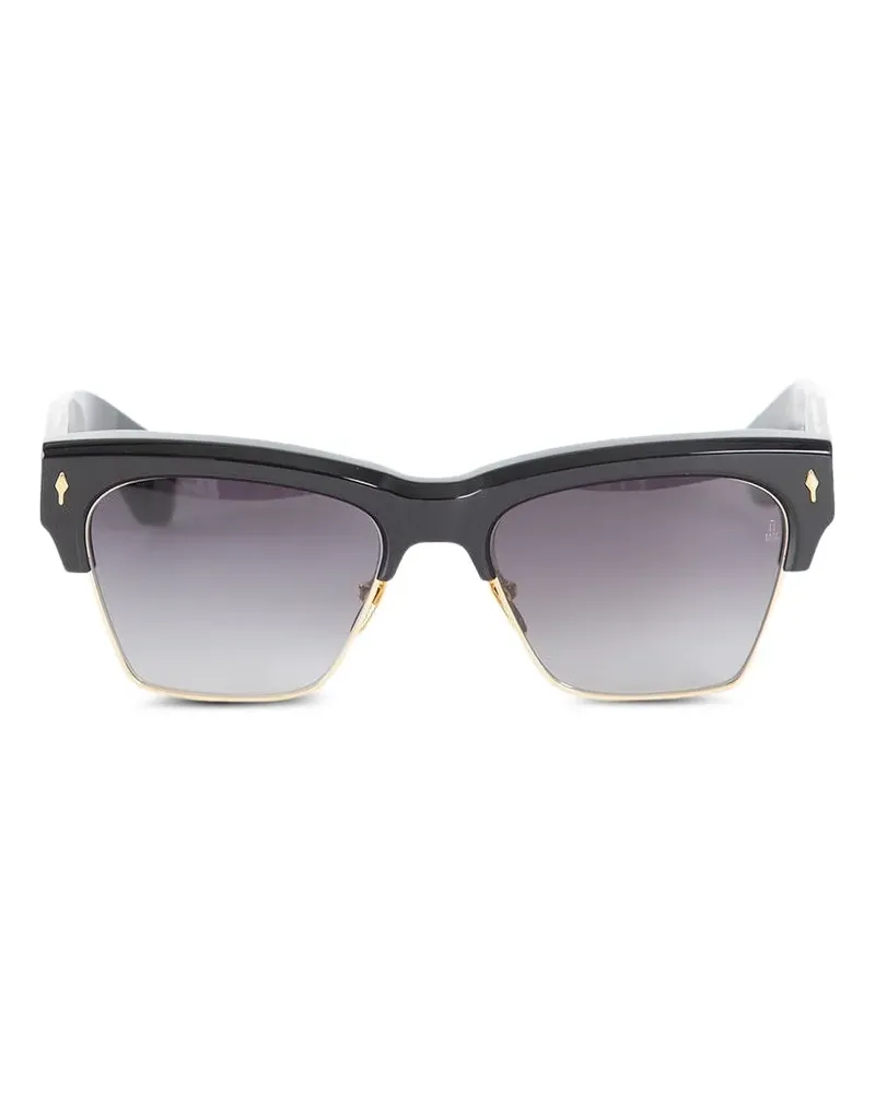 Jacques Marie Mage Bugsy Sonnenbrille - Schwarz Schwarz