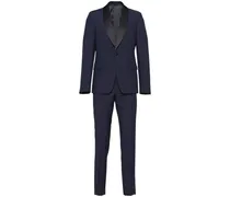 Einreihige Smoking-Jacke - Blau