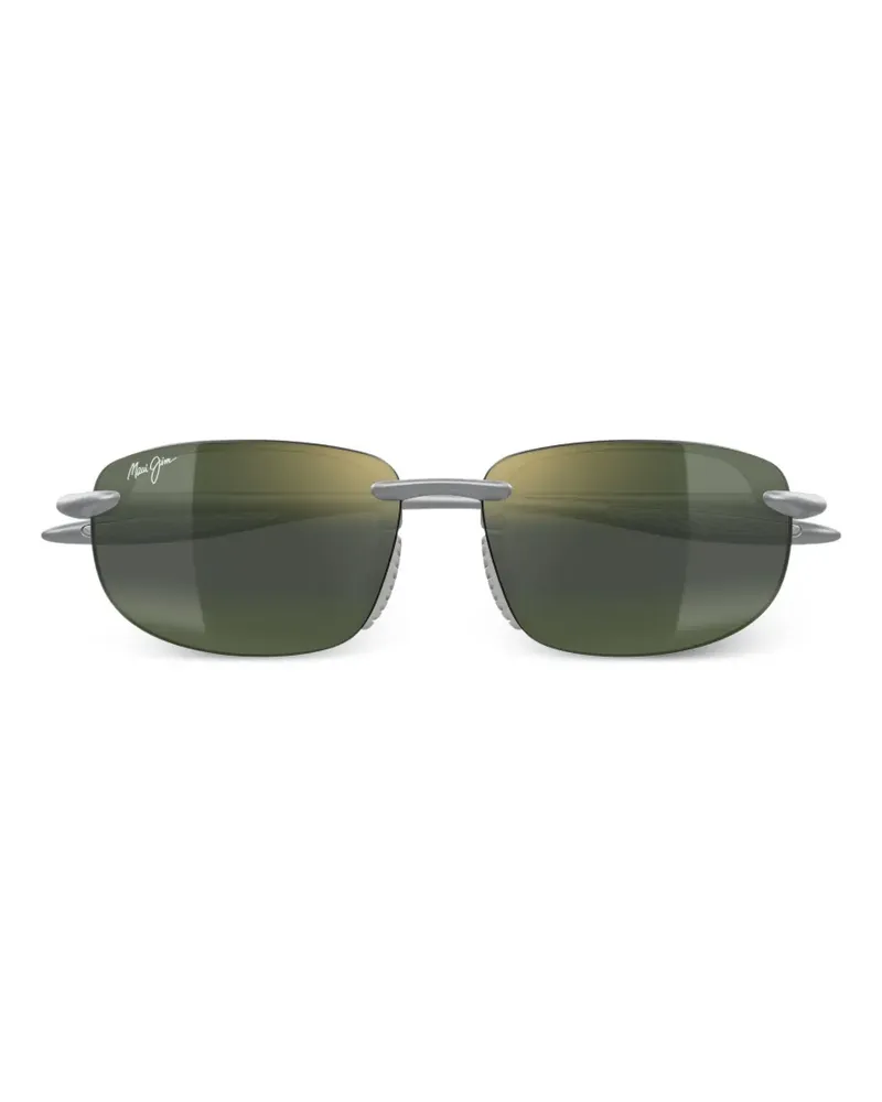 Maui Jim Polarisierte Ho'okipa Ultra AF Sonnenbrille - Silber Silber