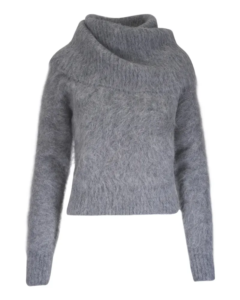 Totême funnel-neck sweater - Grau Grau