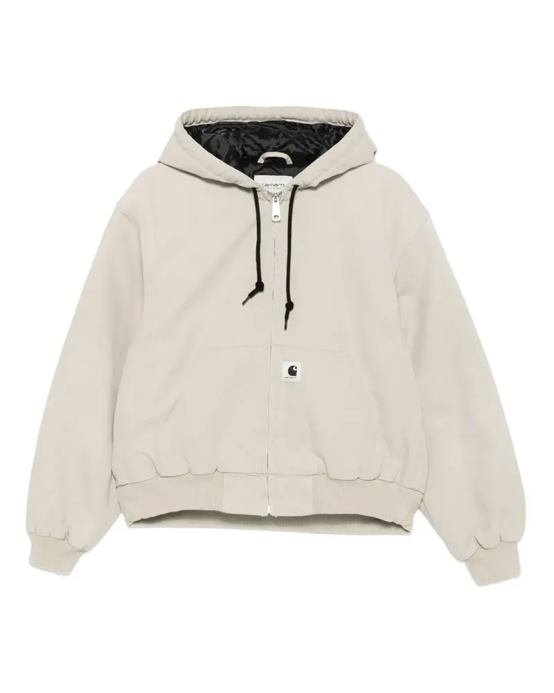 Carhartt WIP Kapuzenjacke mit Reißverschluss - Nude Nude