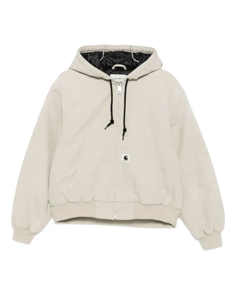 Carhartt WIP Kapuzenjacke mit Reißverschluss - Nude Nude