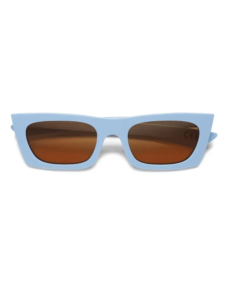 RETROSUPERFUTURE Sonnenbrille mit geometrischem Gestell - Blau Blau