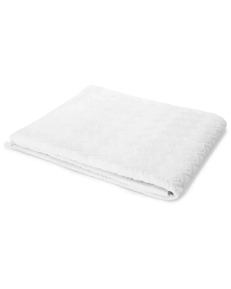 Missoni Home Chalk Badetuch - Weiß Weiß