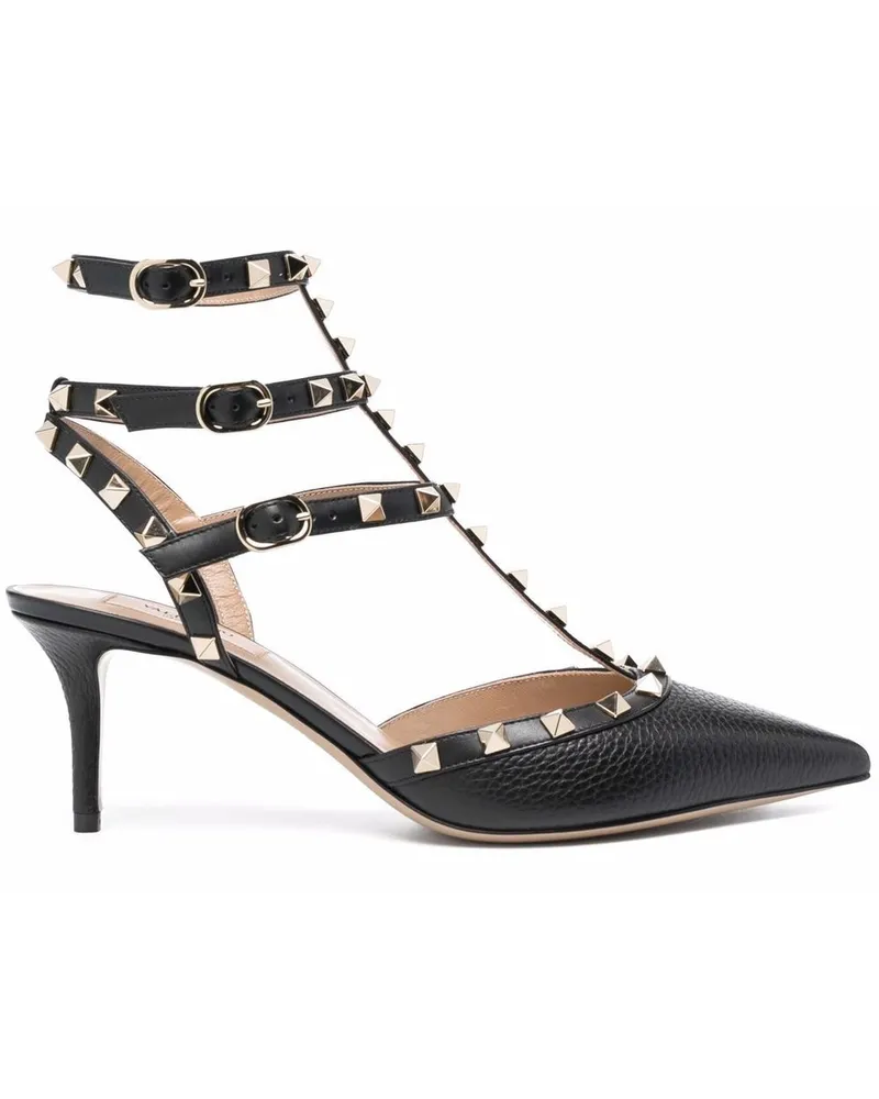 Valentino Garavani Rockstud Caged Pumps 65mm - Schwarz Schwarz