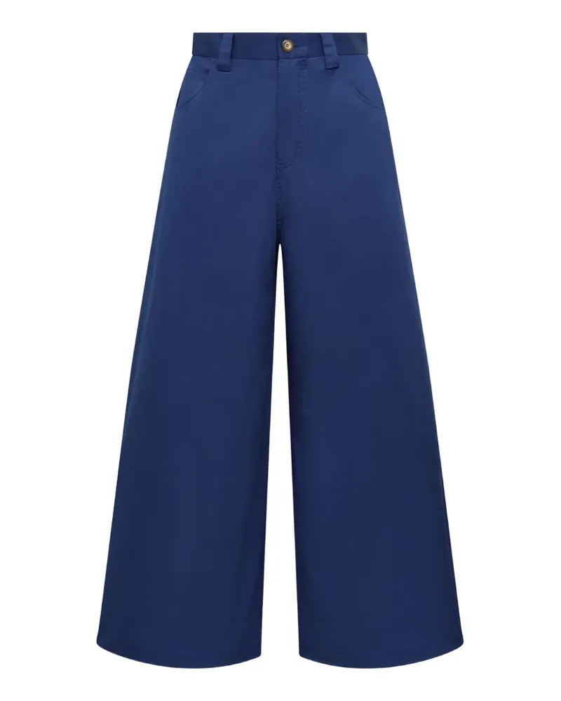 Maliparmi cropped palazzo pants - Blau Blau