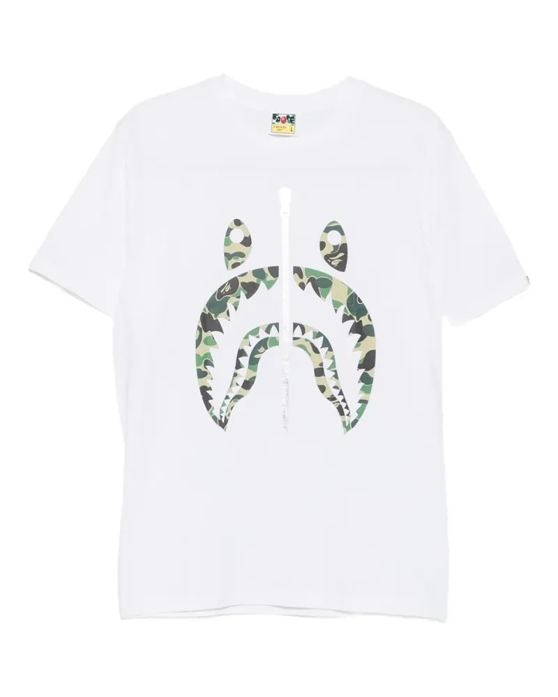 BAPE T-Shirt mit Camouflage-Print - Nude Nude