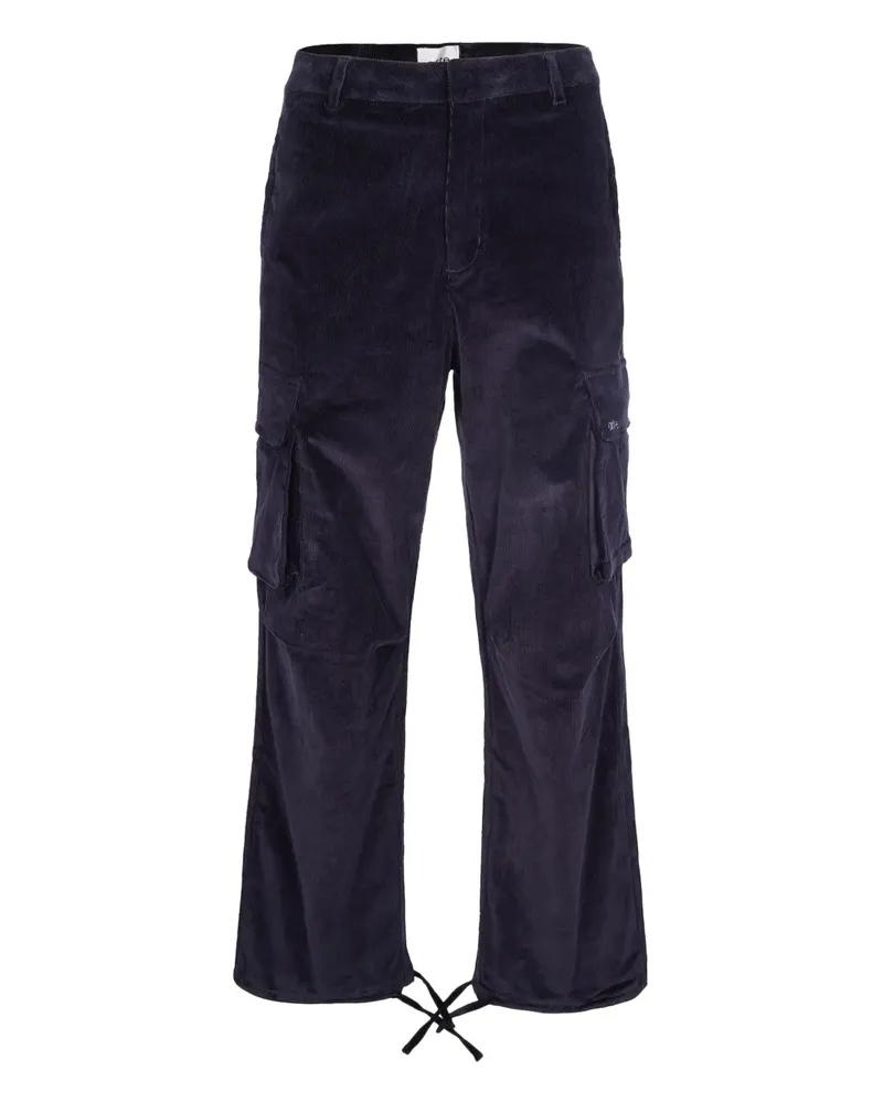 Arte Antwerp Cordhose mit aufgesetzten Taschen - Blau Blau