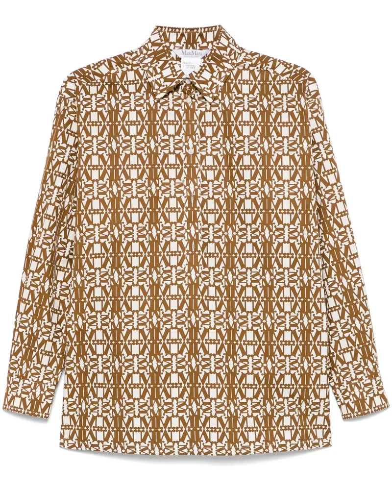 Max Mara Gallura Bluse - Nude Nude