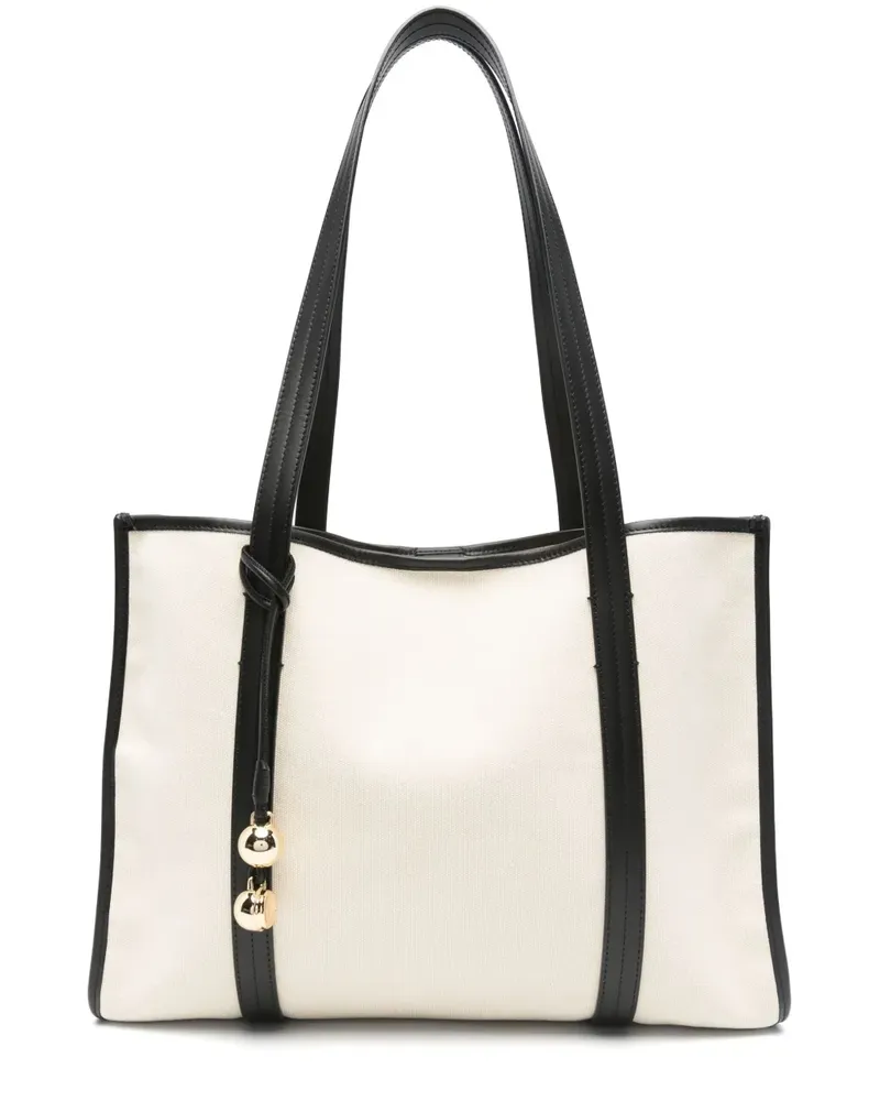 Sandro Schultertasche mit GG-Muster - Nude Nude