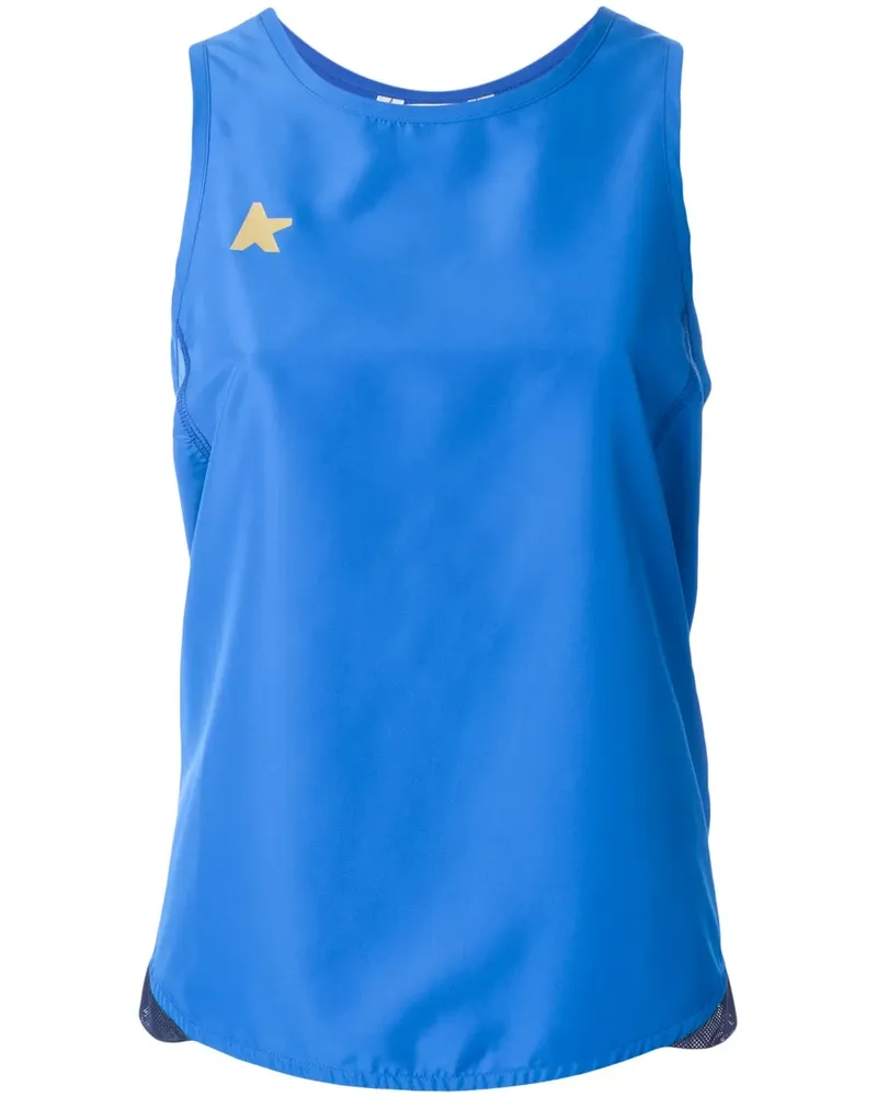 Golden Goose Tanktop mit Racerback-Ausschnitt - Blau Blau