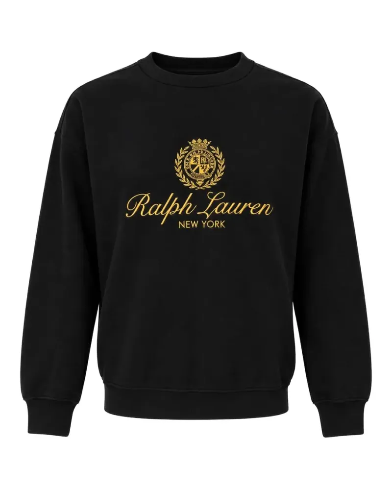 Ralph Lauren Sweatshirt mit Logo-Stickerei - Schwarz Schwarz