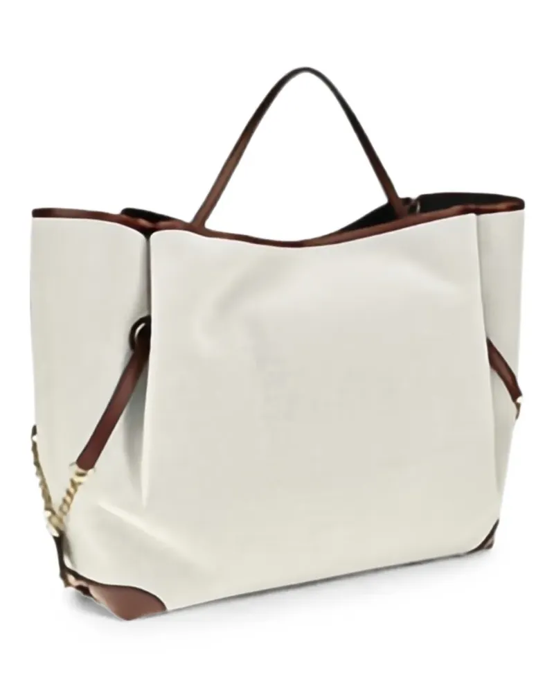 Chloé Großer Carry Tote Bag - Nude Nude