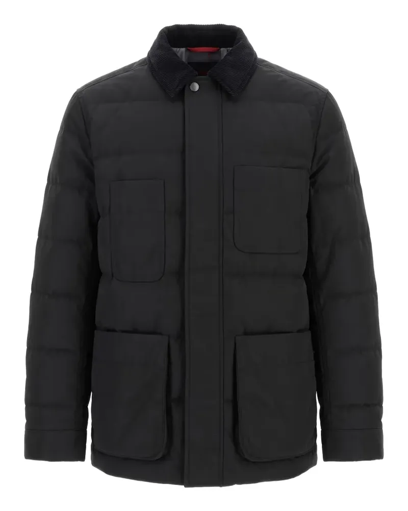 Junya Watanabe Gesteppte Mammut Daunenjacke - Schwarz Schwarz