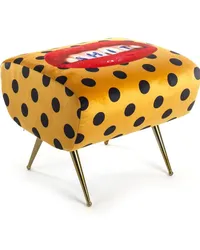 Seletti Hocker mit Polka Dots Gelb