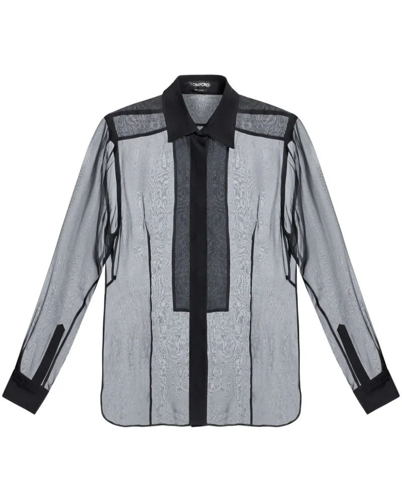 Tom Ford Bluse aus Seide - Schwarz Schwarz