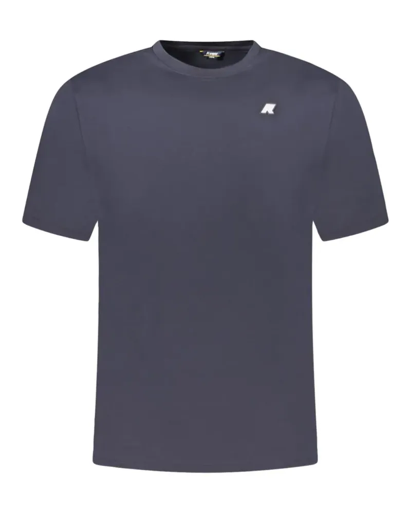 K-Way T-Shirt mit Logo-Patch - Grau Grau