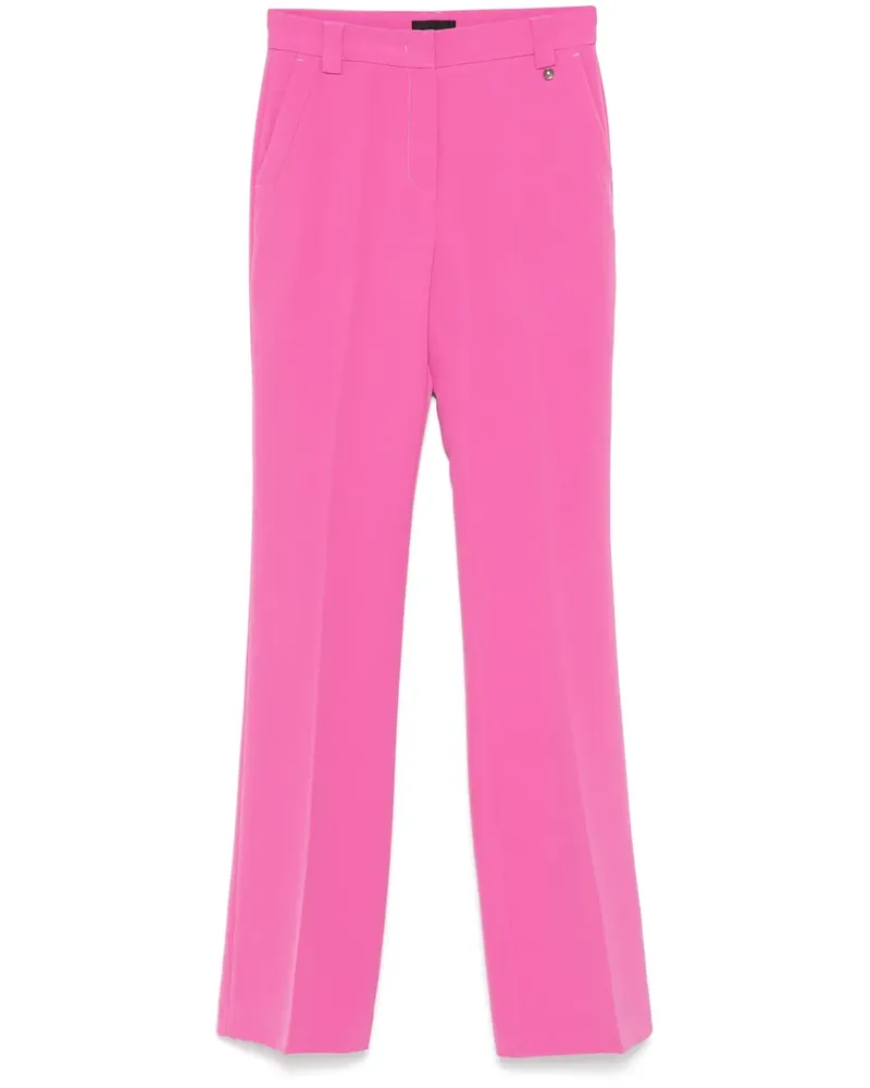 Liu Jo Hose im Bootcut-Design - Rosa Rosa