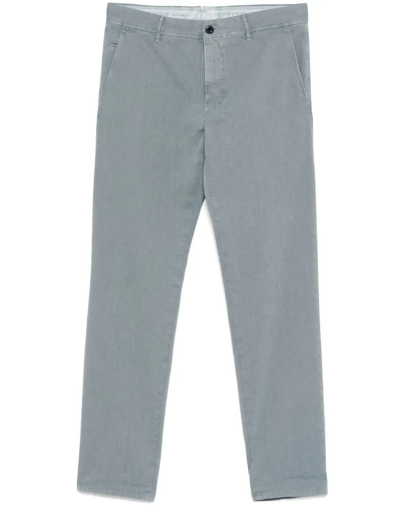 Incotex Hose mit Tapered-Bein - Blau Blau