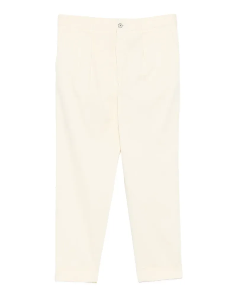 Incotex Plissierte Hose - Gelb Gelb