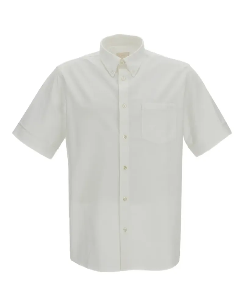 A.P.C. button-down short-sleeve shirt - Weiß Weiß