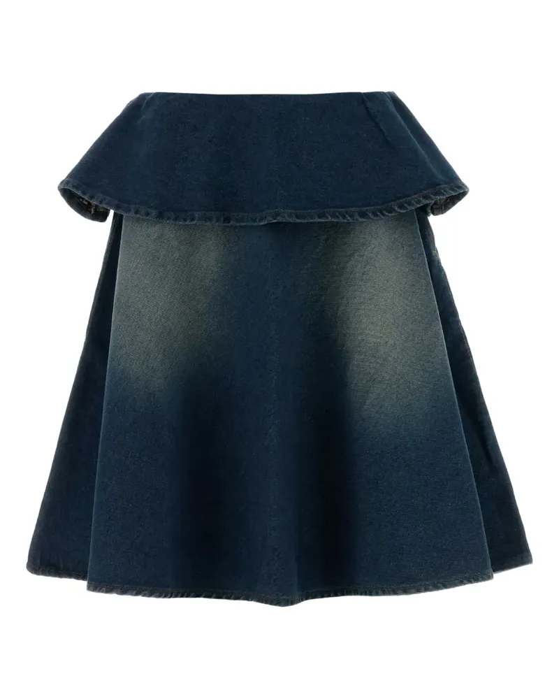 GIMAGUAS Minirock mit Rüschen - Blau Blau