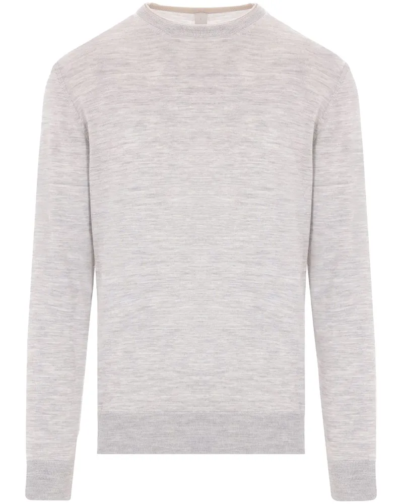 Eleventy Pullover mit gerippten Details - Grau Grau