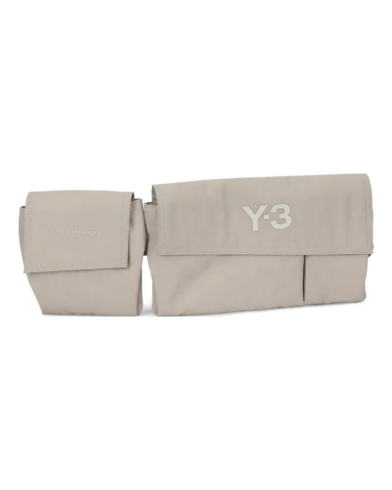 Y-3 logo belt bag - Nude Nude