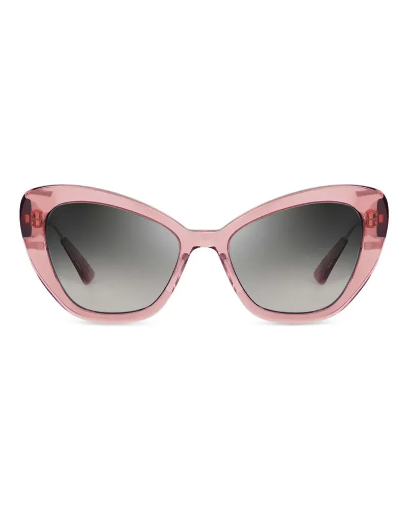 Bugatti Sonnenbrille mit Cat-Eye-Gestell - Rosa Rosa