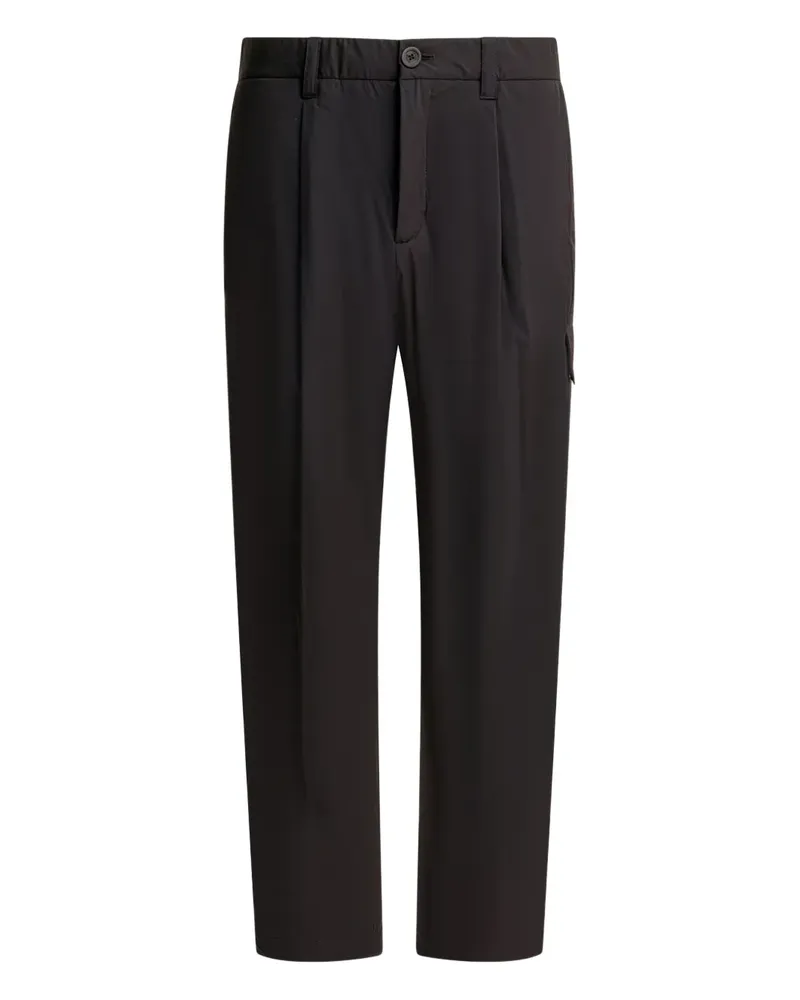 Herno straight-leg trousers - Schwarz Schwarz