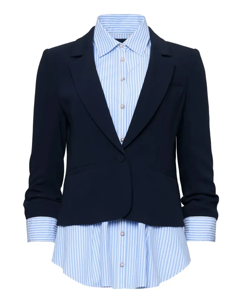 Cinq à Sept Aron Blazer im Layering-Look - Blau Blau